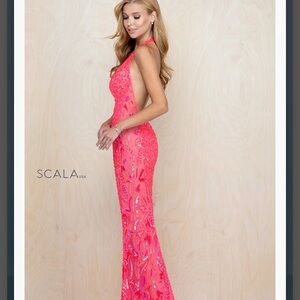 scala sequin prom dress gown